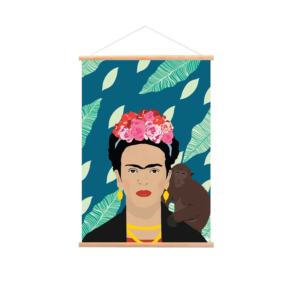 Iko Iko Wooden Poster Hanger Kit 44cm (A2 Vert) - Image 2