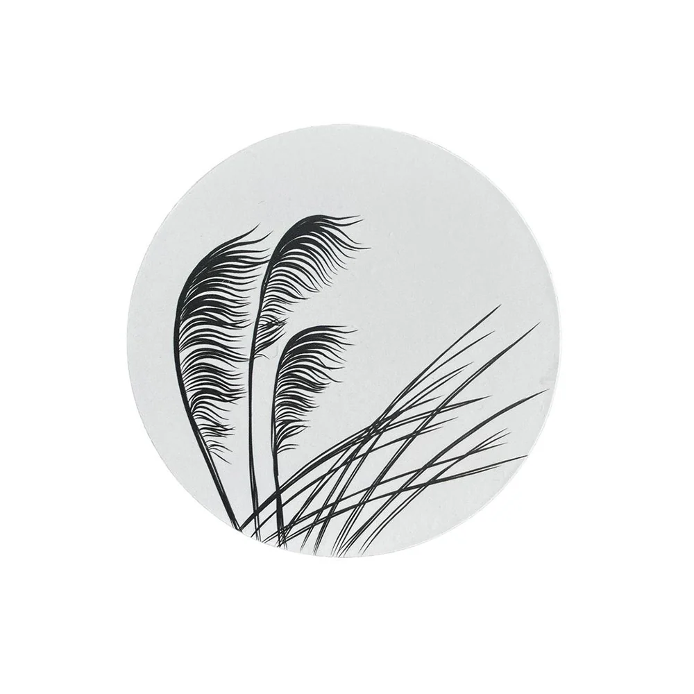 Jo Luping Coaster Toetoe Black on Ivory