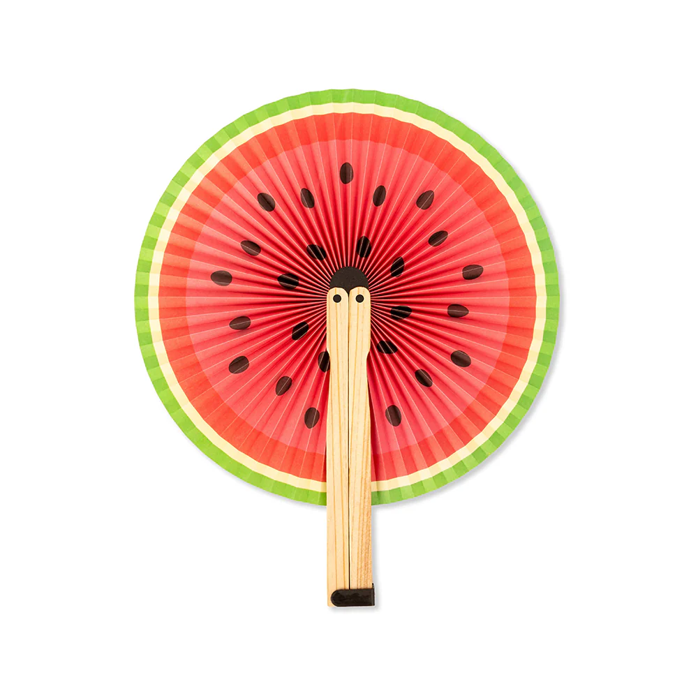 Kikkerland Fruity & Sweet Paper Fans Assorted - Image 5