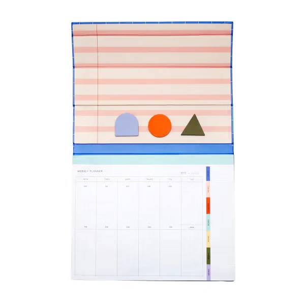 Kikkerland Inkerie Magnetic Weekly Desk Planner - Image 4