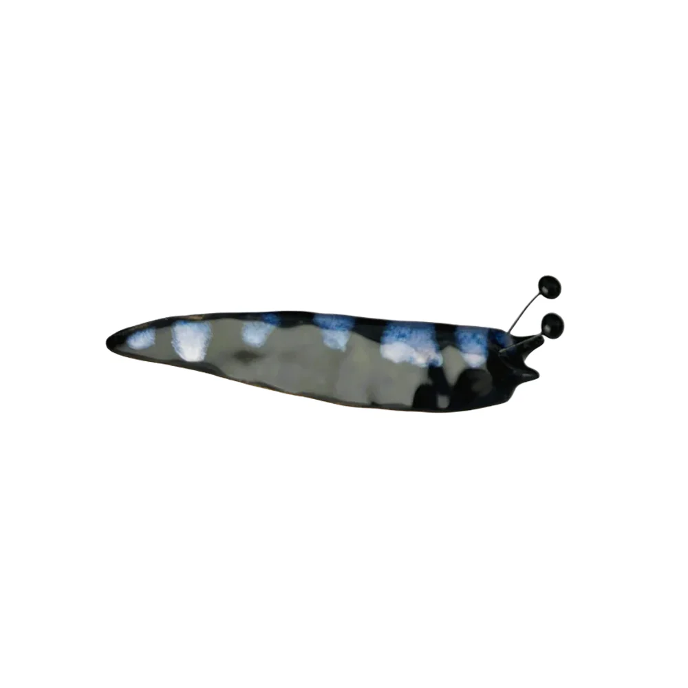 Lava Ceramics Flat Slug Black Large Spot