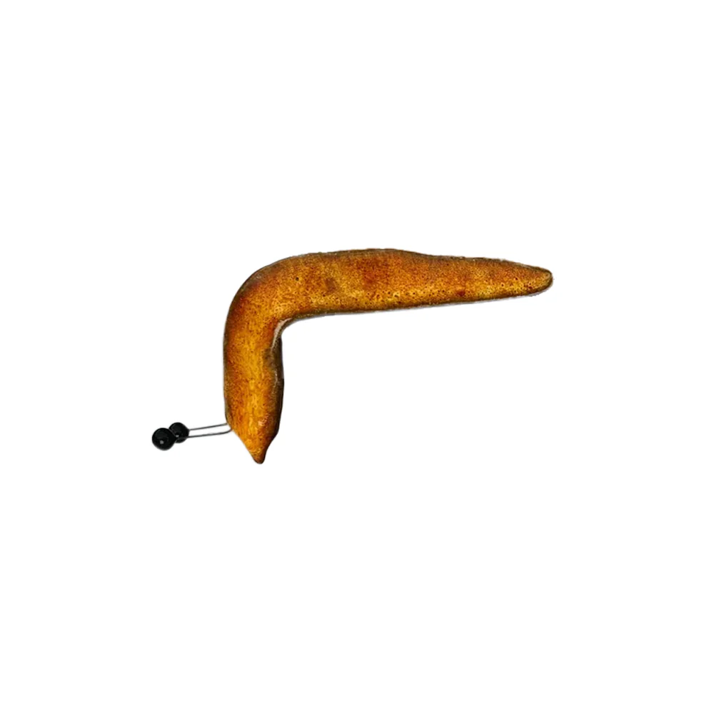 Lava Ceramics Shelf Slug Mustard