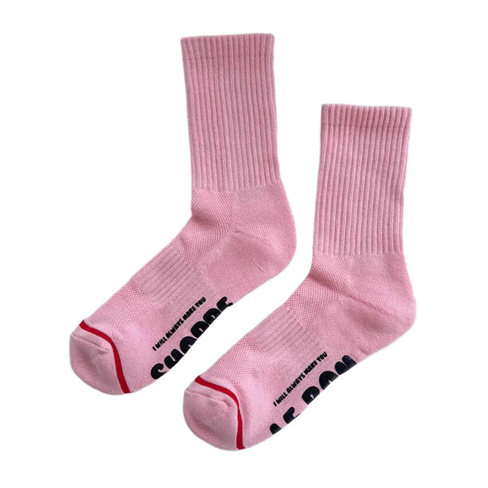 Le Bon Shoppe Socks Hugger Pink - Image 3