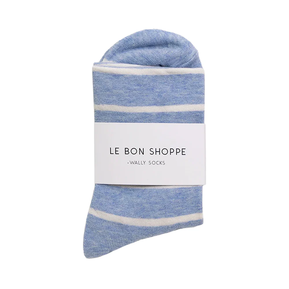 Le Bon Shoppe Wally Socks Sky Stripe