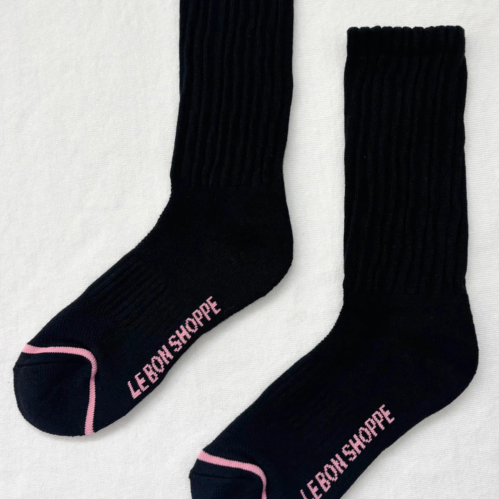 Le Bon Shoppe Ballet Socks Black - Image 3