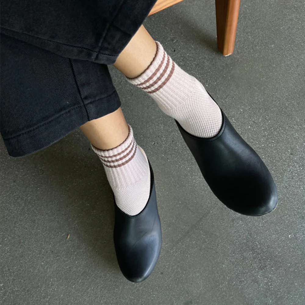 Le Bon Shoppe Girlfriend Socks Bellini - Image 2