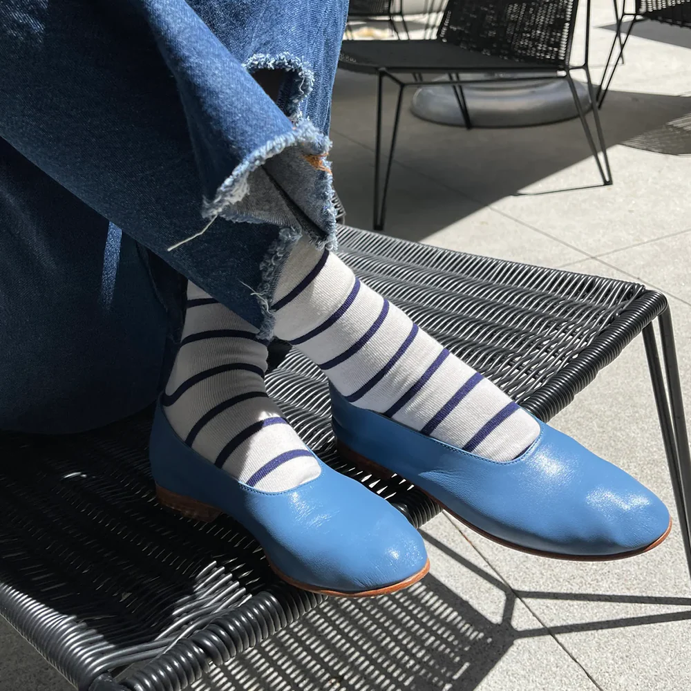 Le Bon Shoppe Socks Wally Breton Stripe - Image 2
