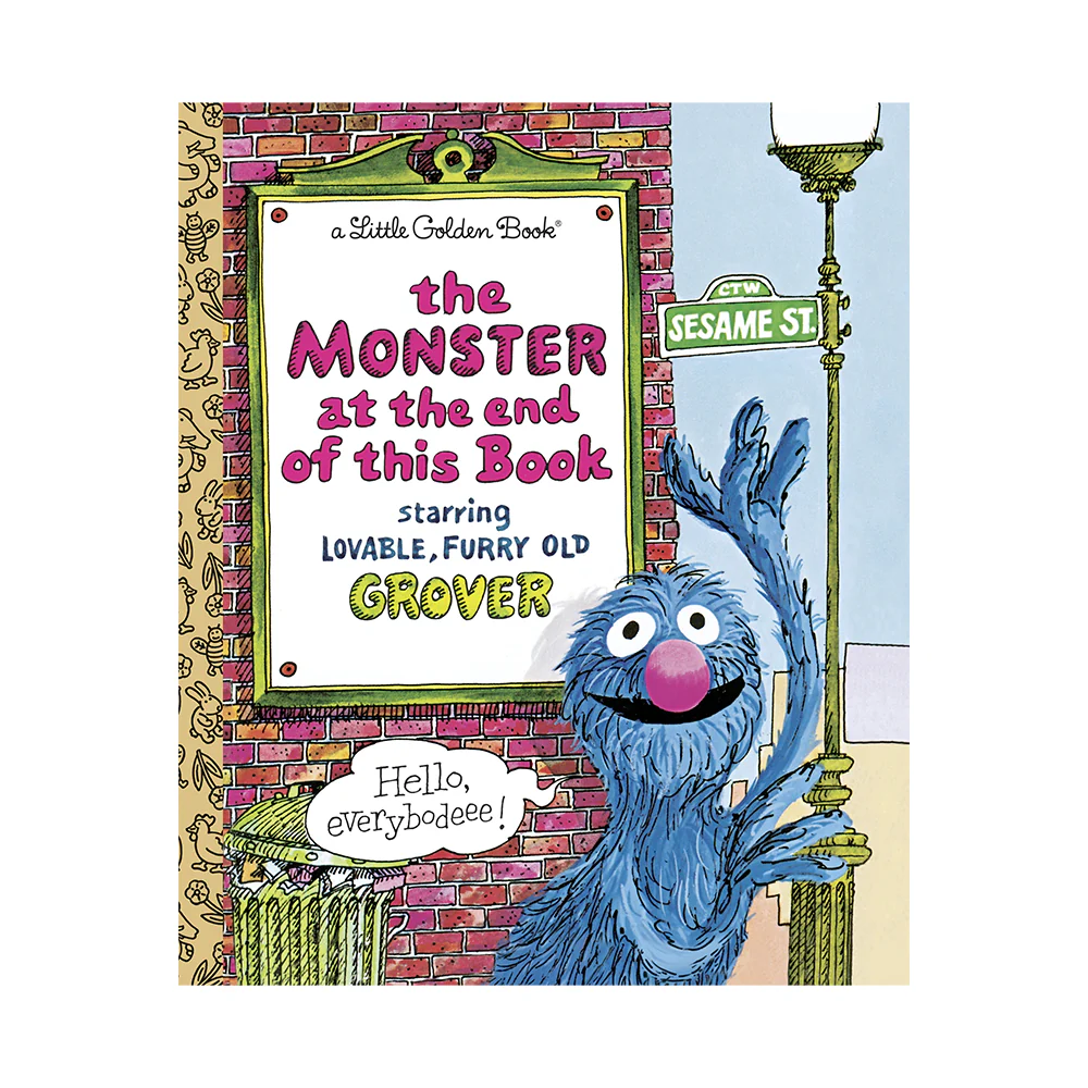 Little Golden Book The Monster At The End Of This Book Sesame Street