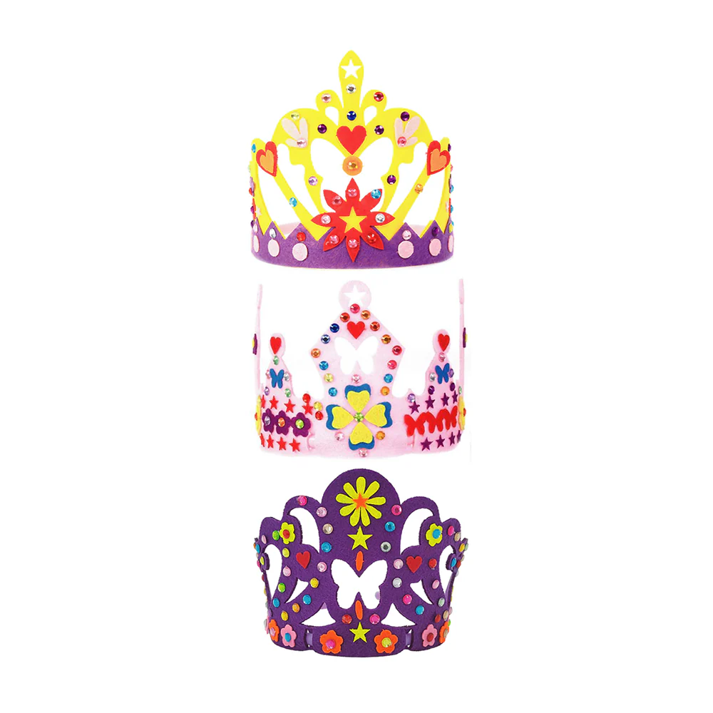 Make Your Own Felt Crown Assorted