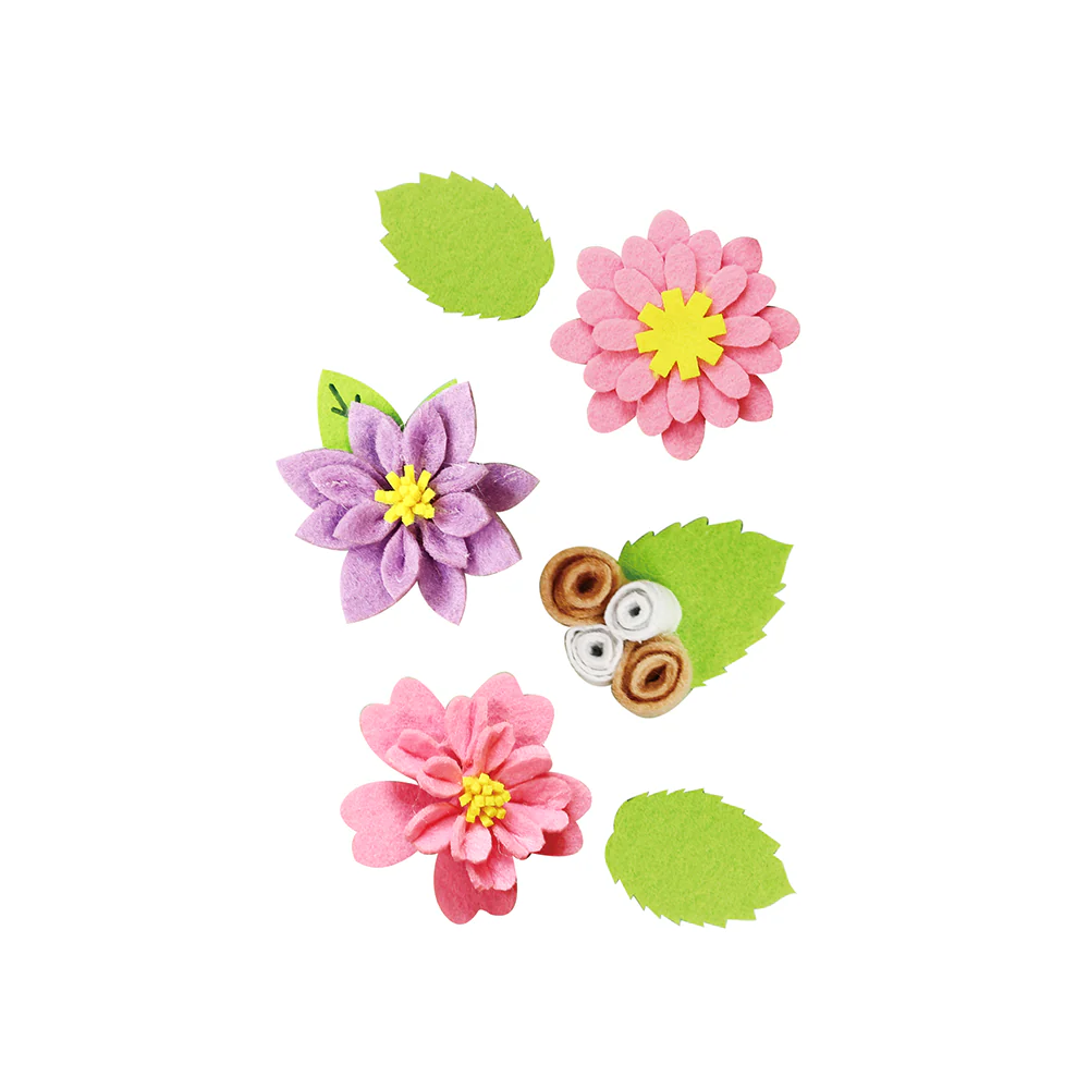 Make Your Own Felt Flowers Kit