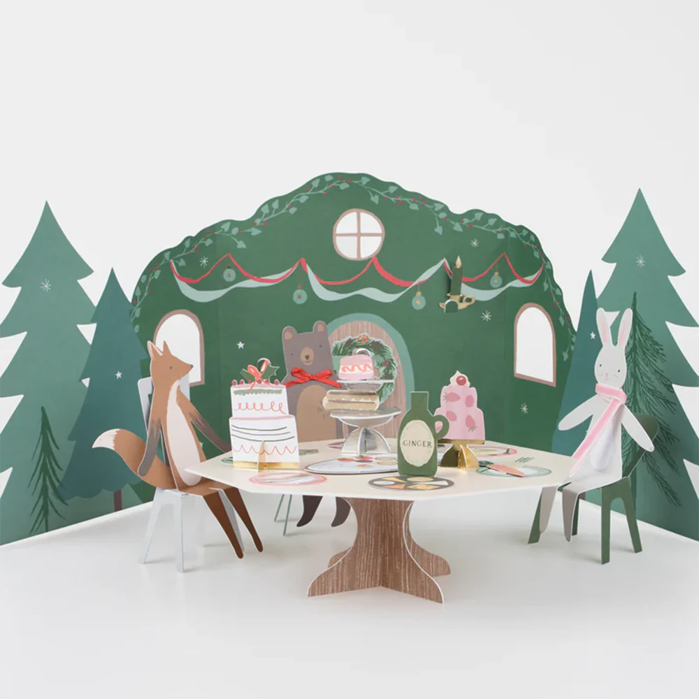 Meri Meri Owl's Party Paper Play Advent Calendar - Image 5