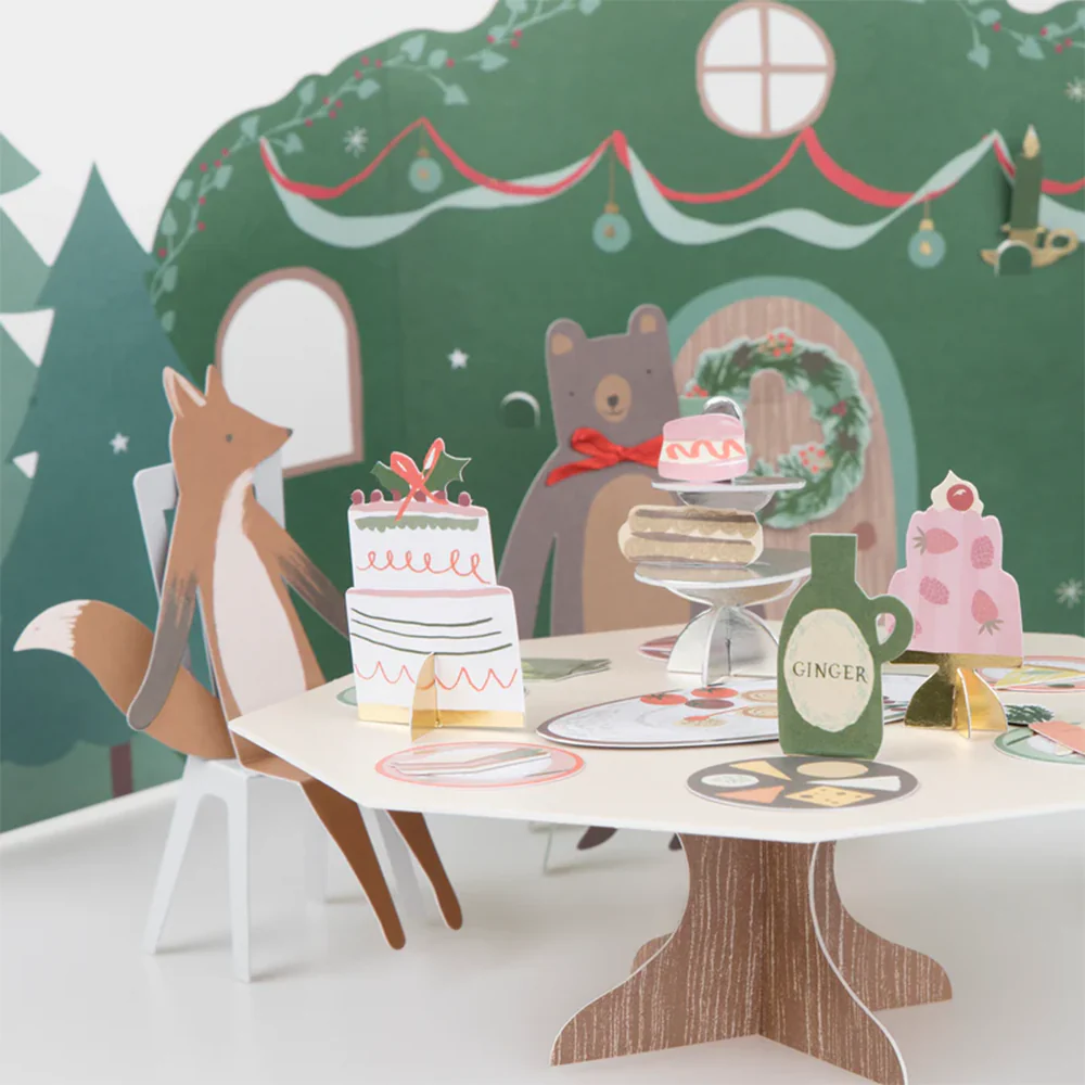 Meri Meri Owl's Party Paper Play Advent Calendar - Image 7