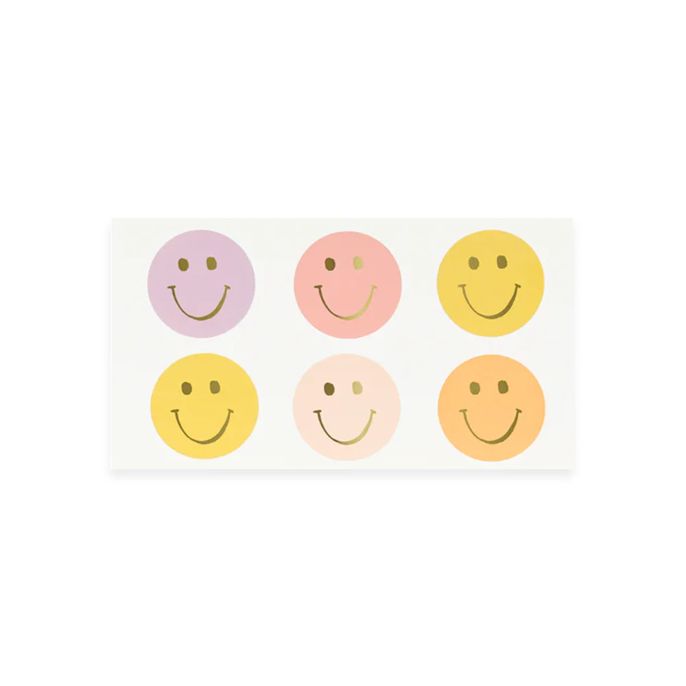 Meri Meri Tattoos Happy Face - Image 2