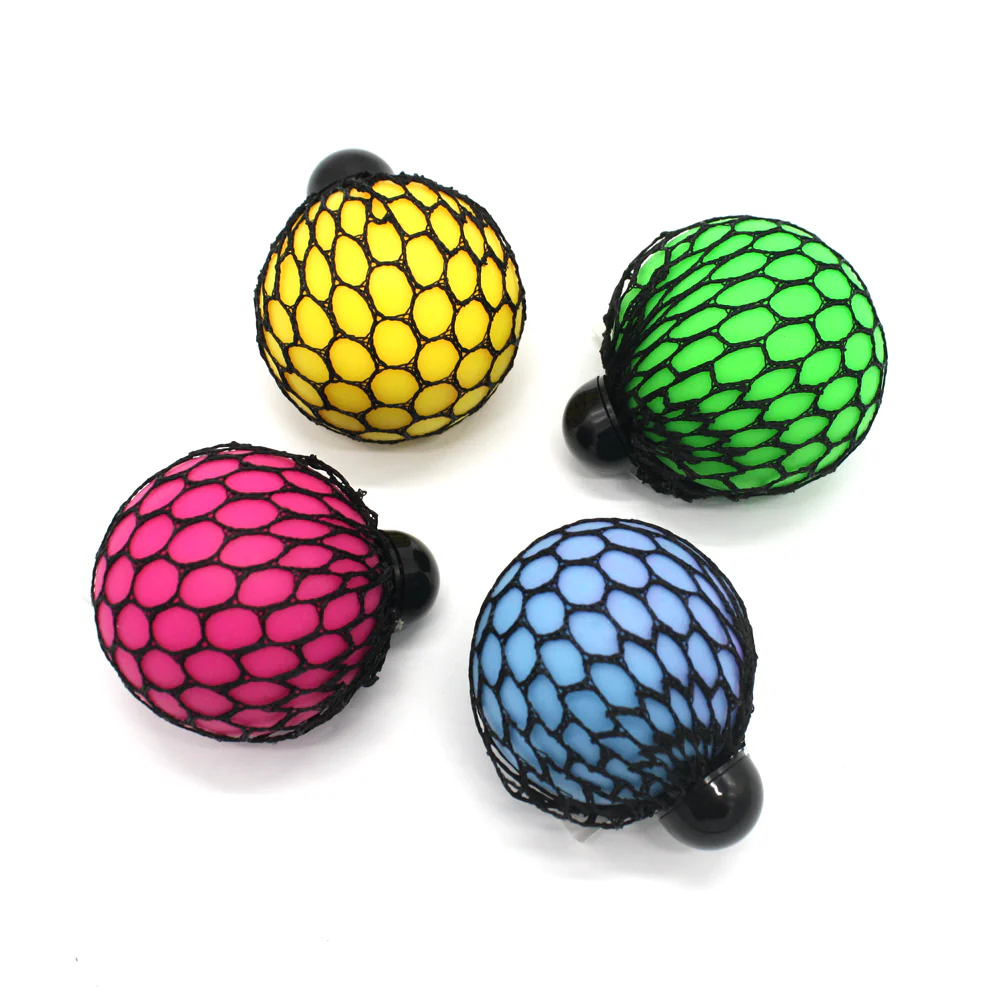 Mesh Colour Change Squeeze Ball Assorted