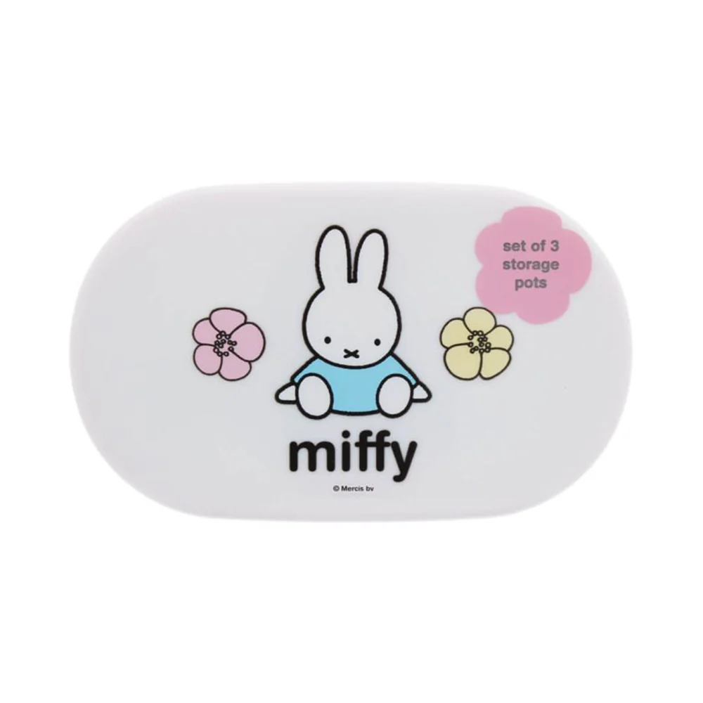 Miffy Buttercup Storage Snack Pots Set of 3 - Image 2