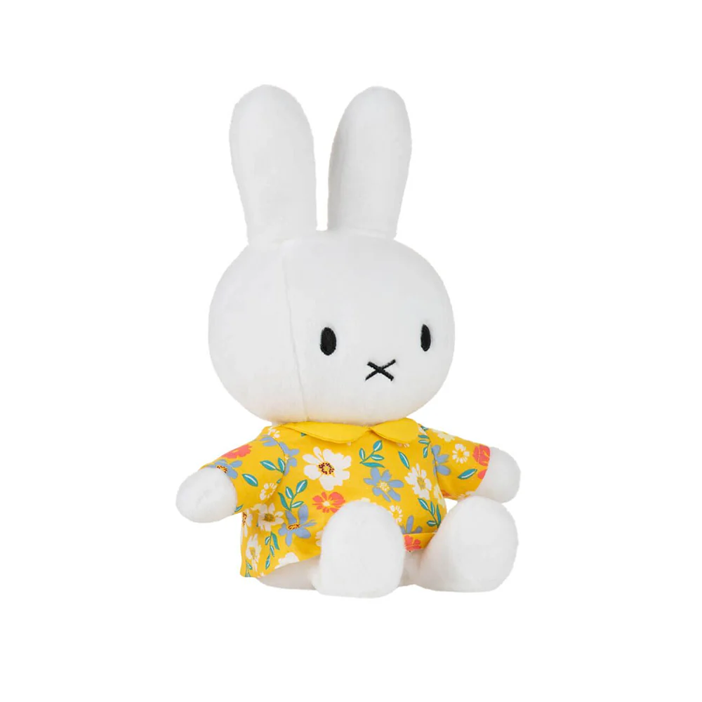 Miffy Plush Toy Floral Yellow Dress 29cm - Image 2