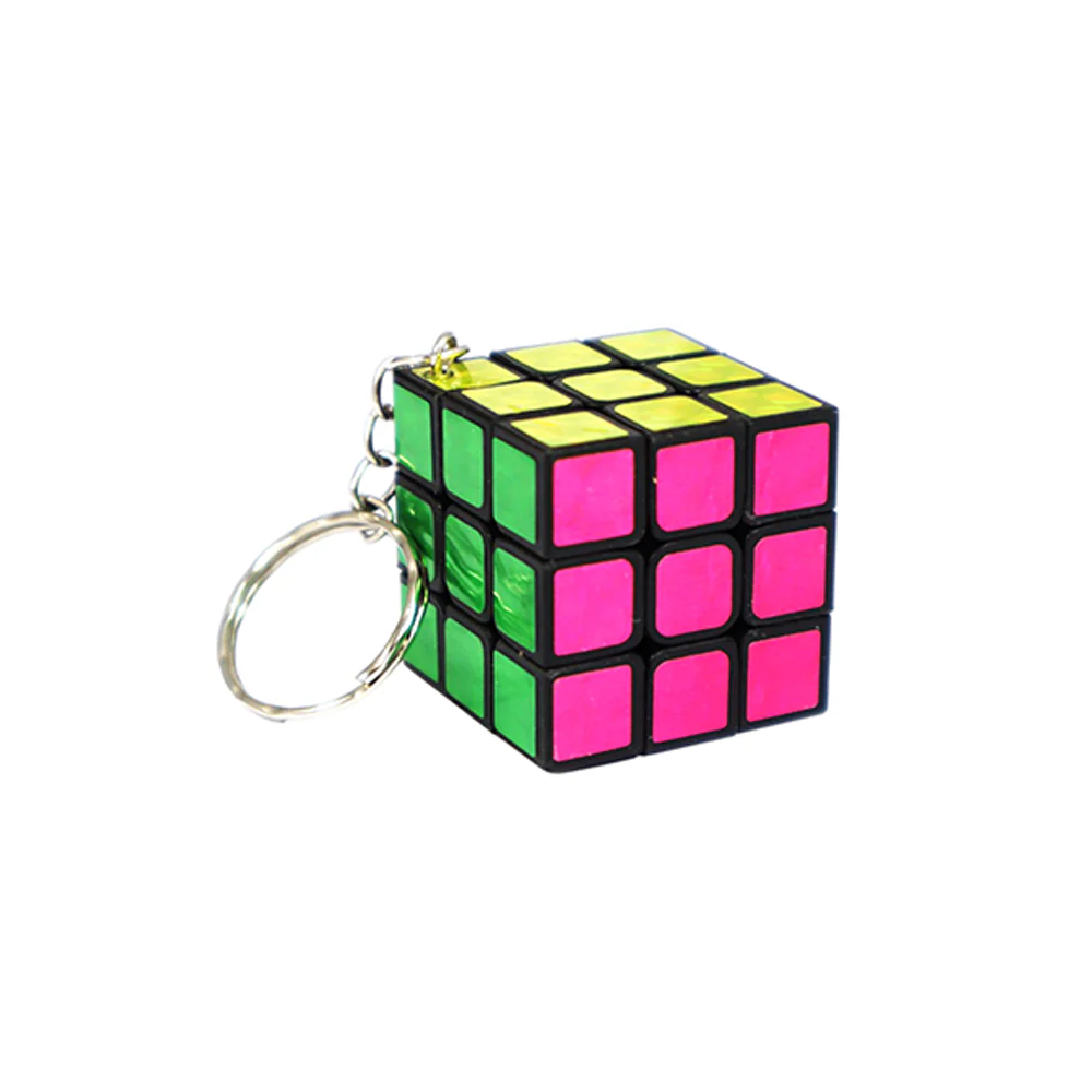 Mini Metallic Muddle Puzzle Keyring