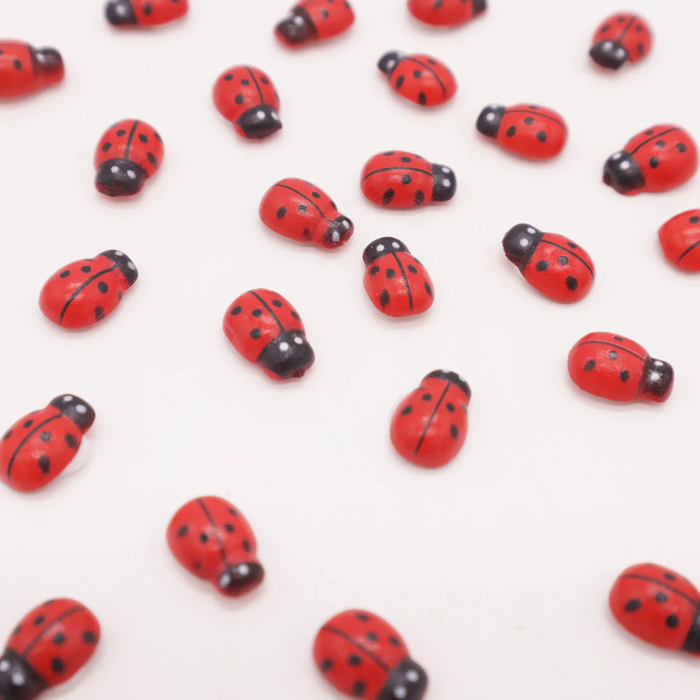 Mini Stick on Ladybugs - Image 2