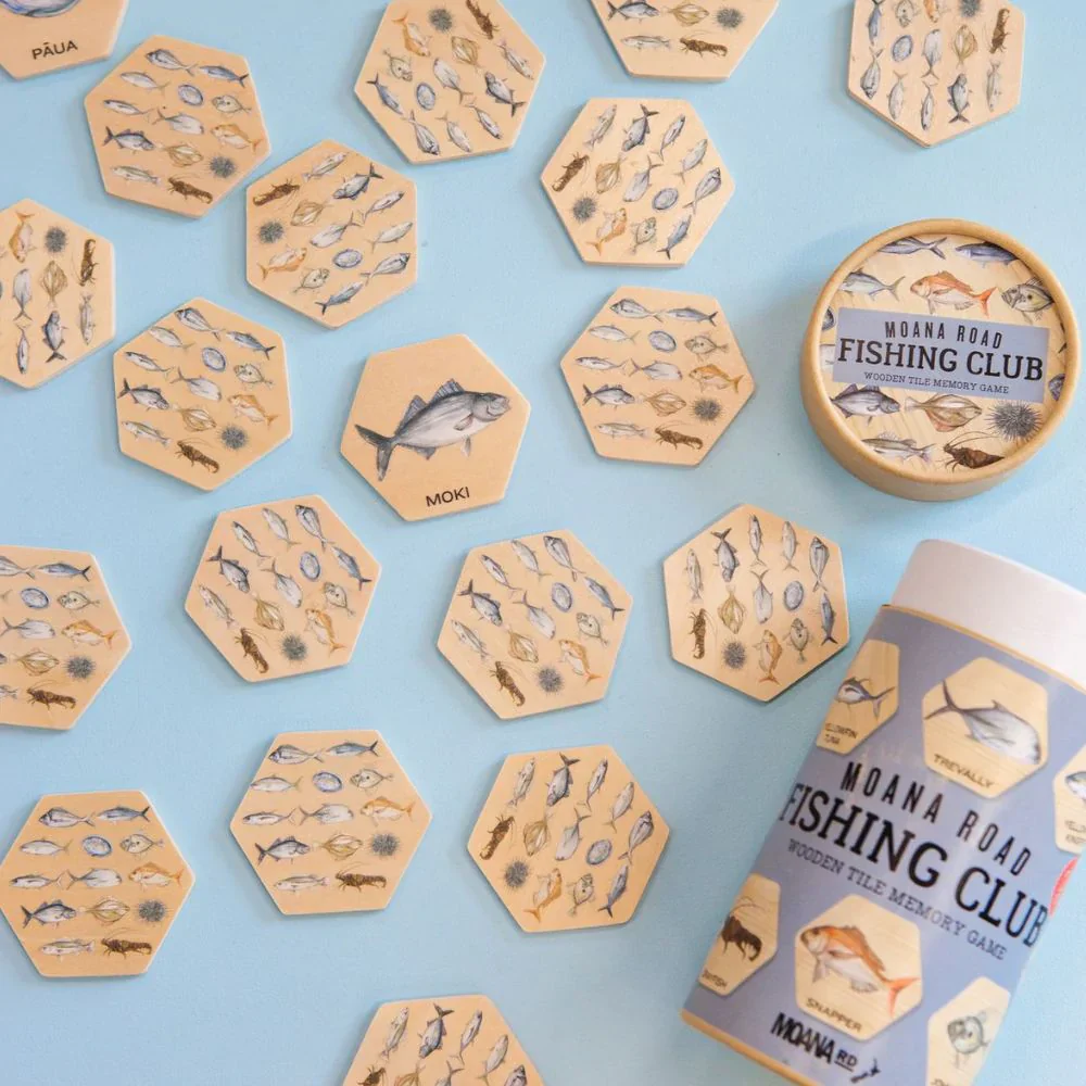 Moana Road Memory Game NZ Fishing Club - Image 2