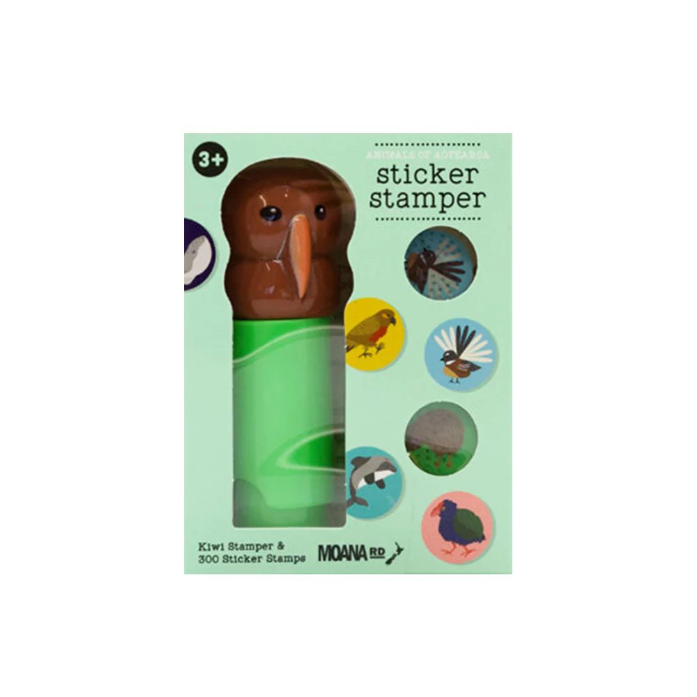 Moana Road Sticker Stamper Animals of Aotearoa