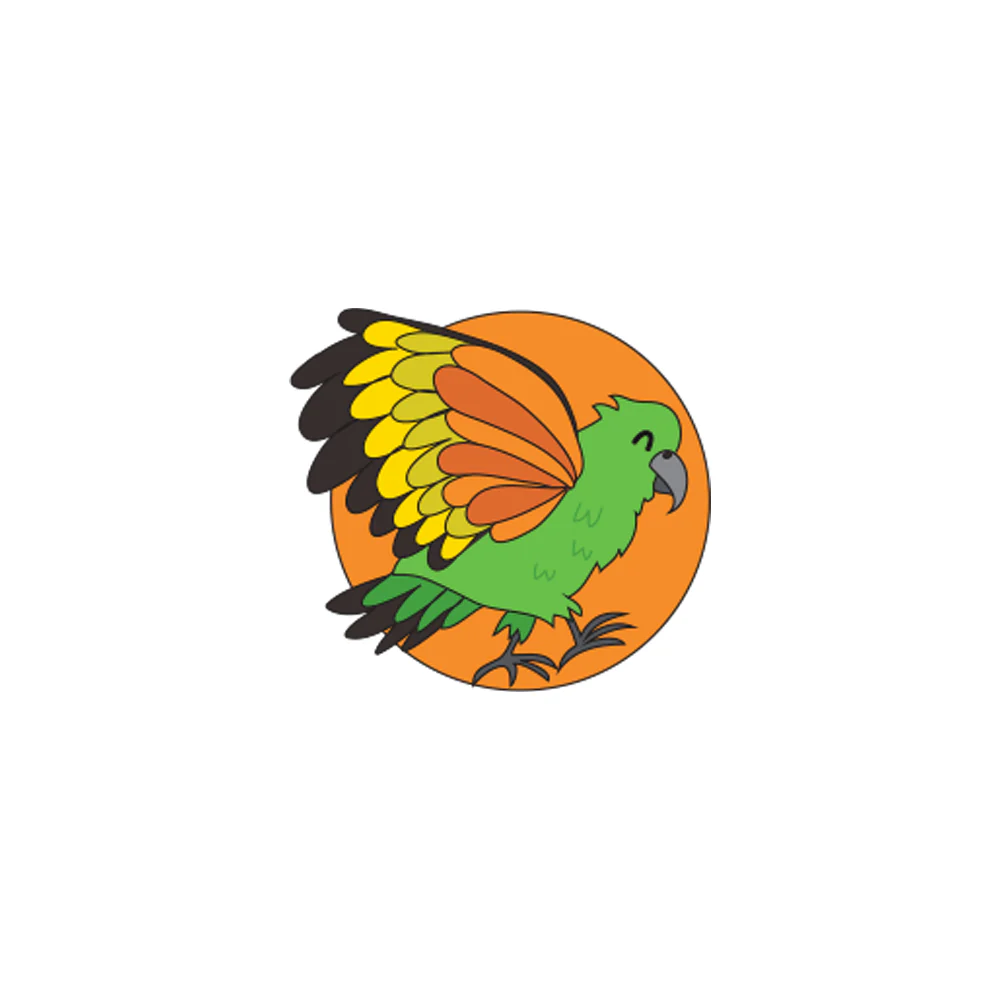 Moana Road Enamel Pin Kea