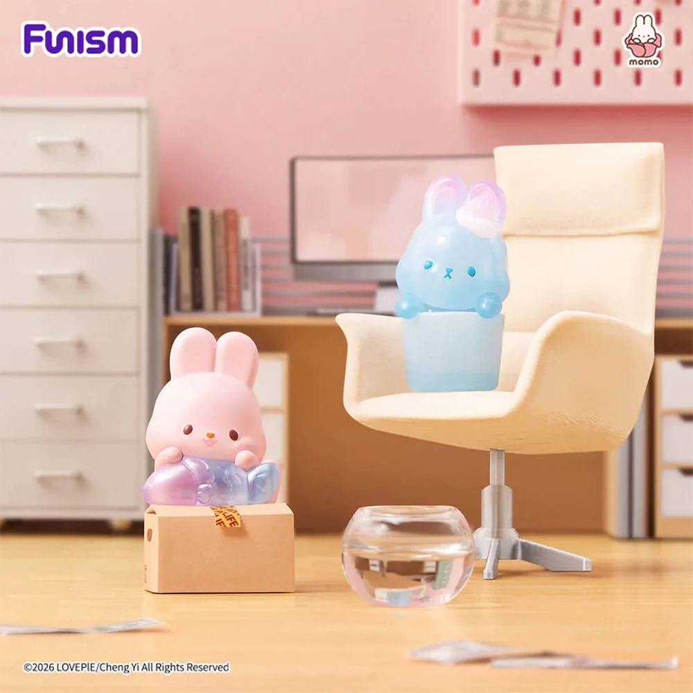 Momo Bunny 24 Hour Life Diary Figures Pack of 3 Blind Box - Image 3