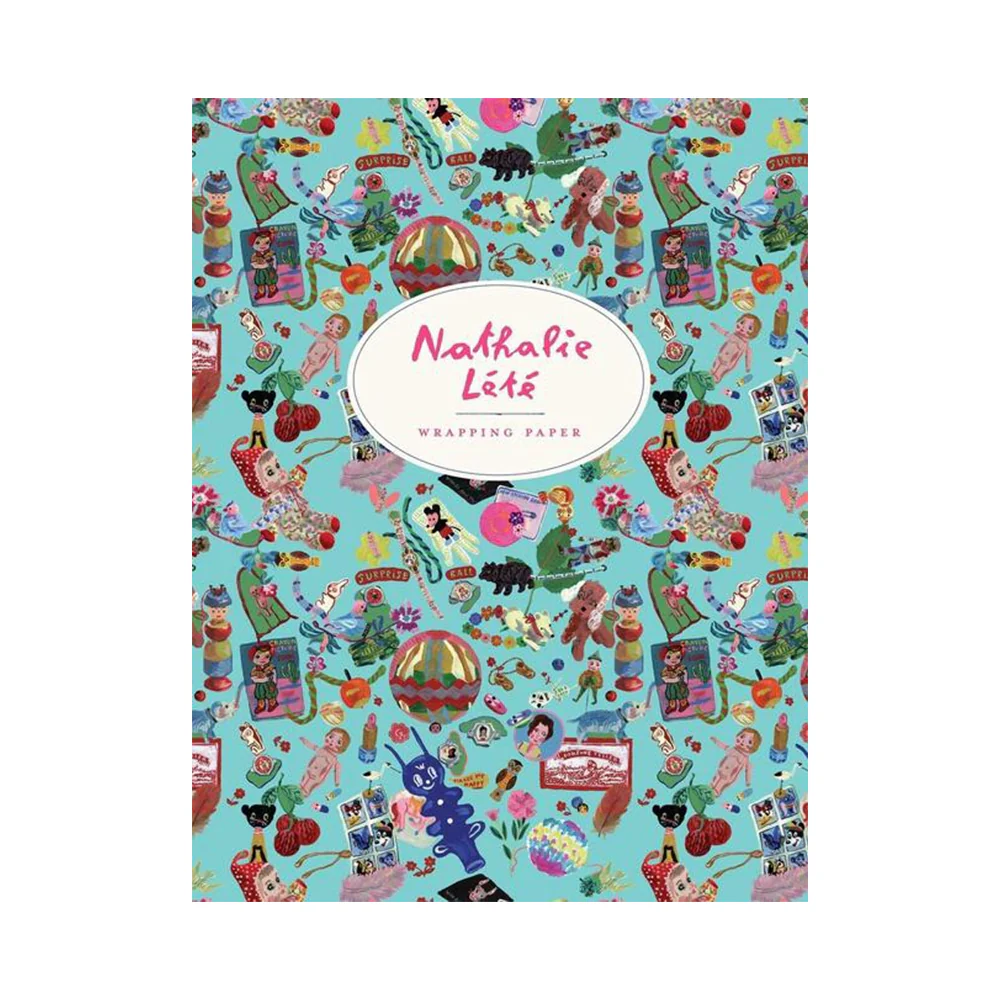 Nathalie Lete Wrapping Paper and Gift Tags Book