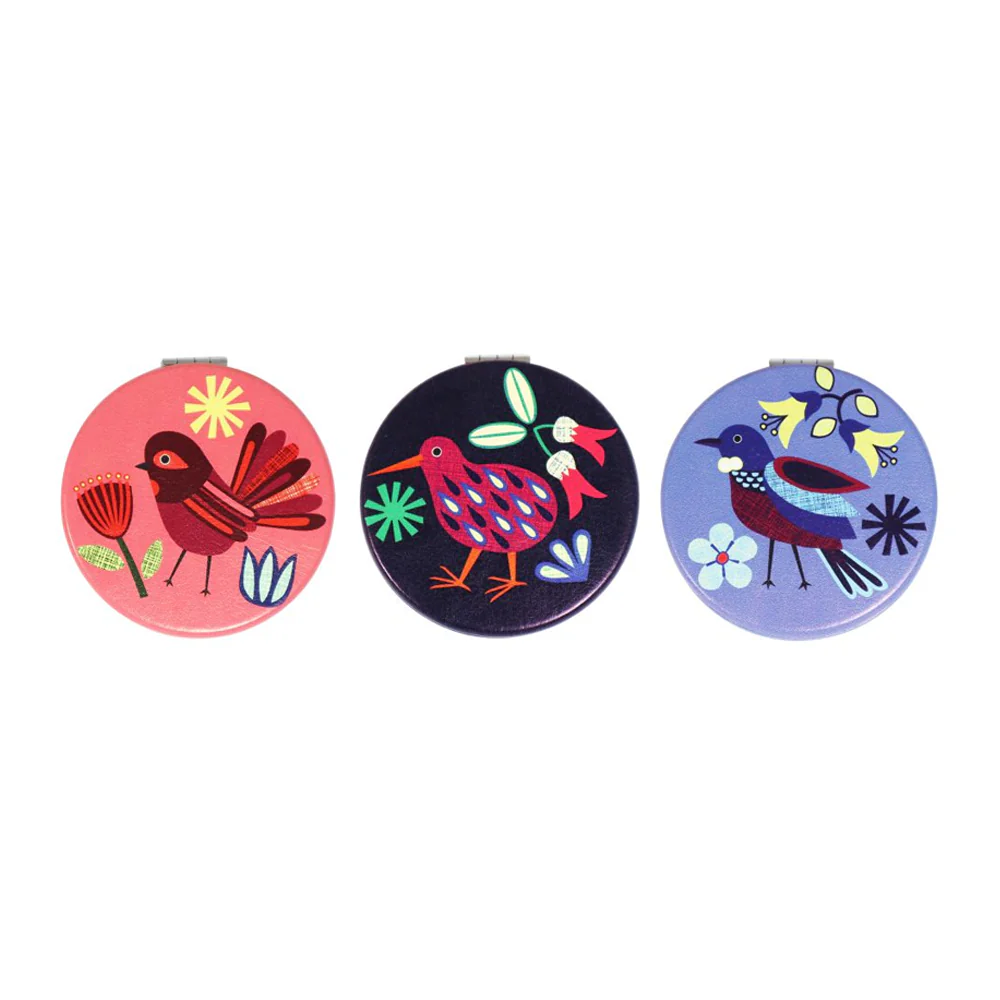 New Zealand Cosmetic Mirror Native Bird Assorted - Image 2