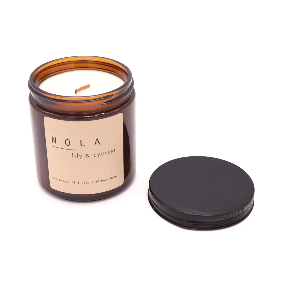 Nola Candle 400g Lily and Cypress - Image 2