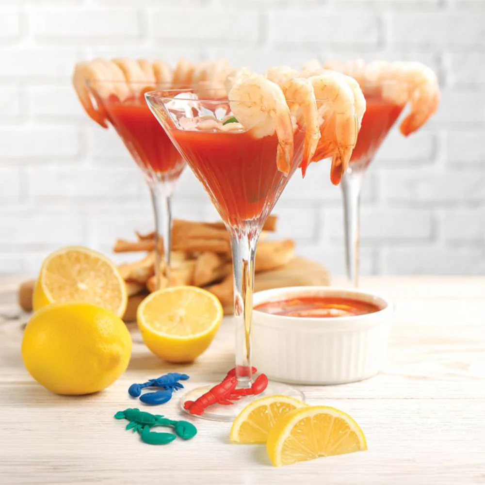 Party Pinchers Drink Markers Set of 6 - Image 2