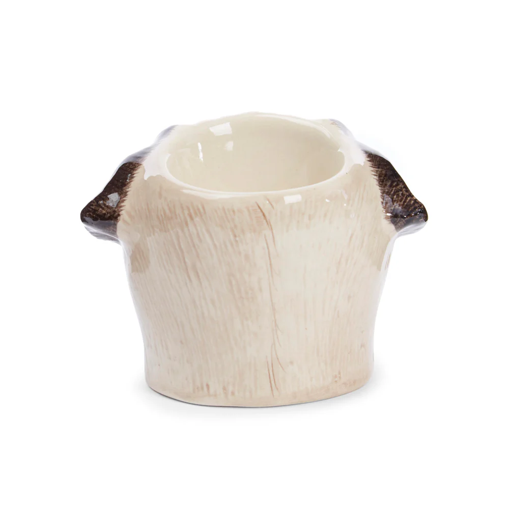 Quail Fawn Pug Face Egg Cup - Image 3