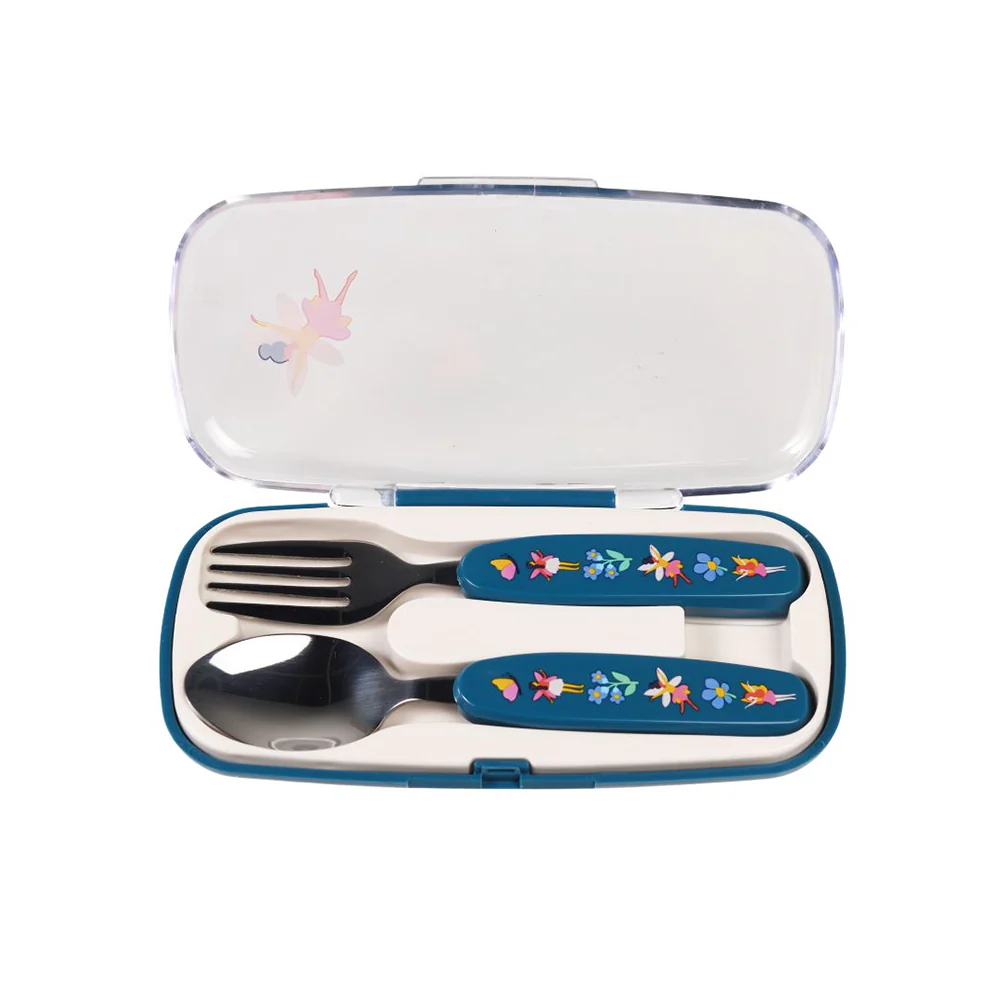 Rex Children’s Cutlery Set in Case Fairies in the Garden - Image 2