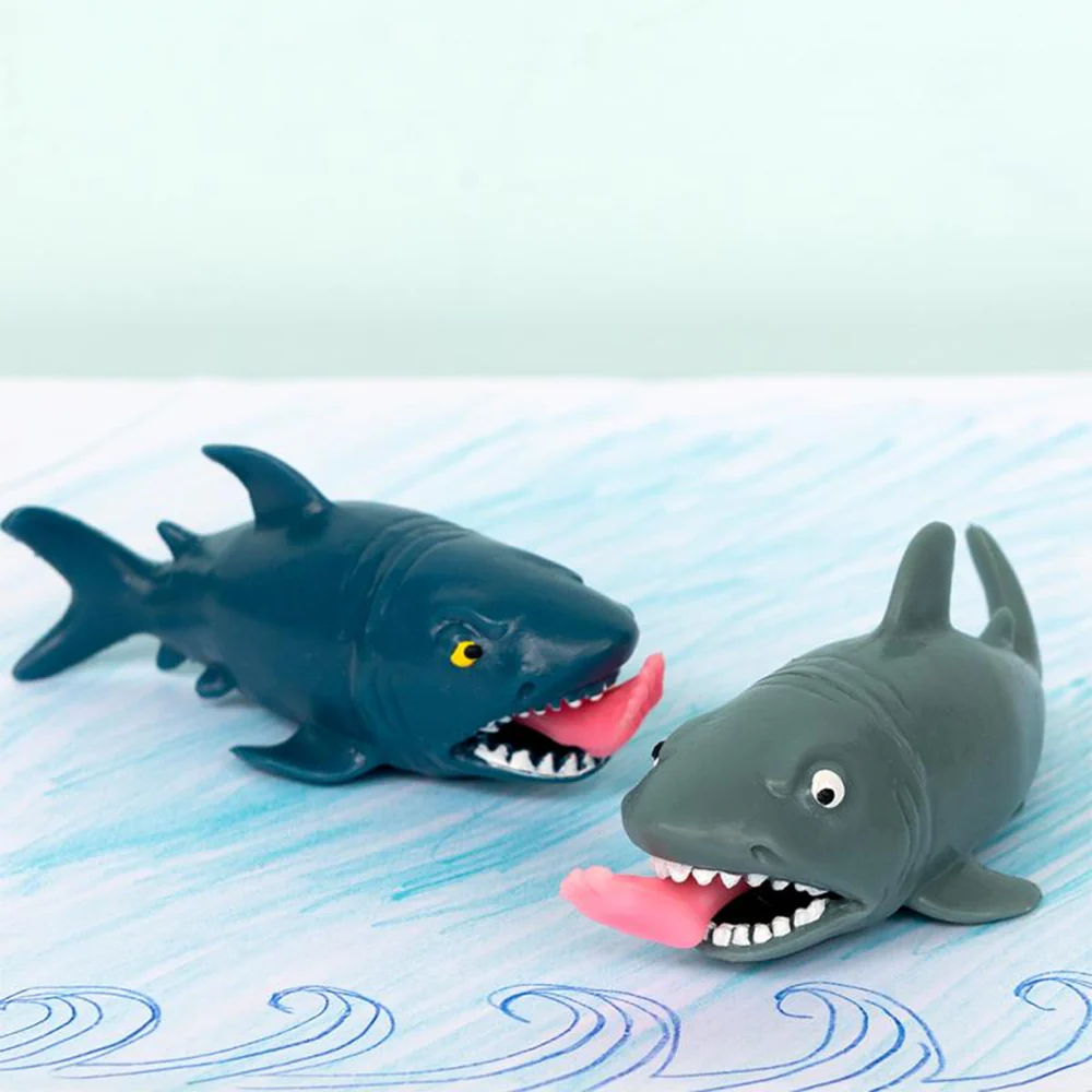 Rex Leg-Biting Shark Squeezy Toy Assorted - Image 2