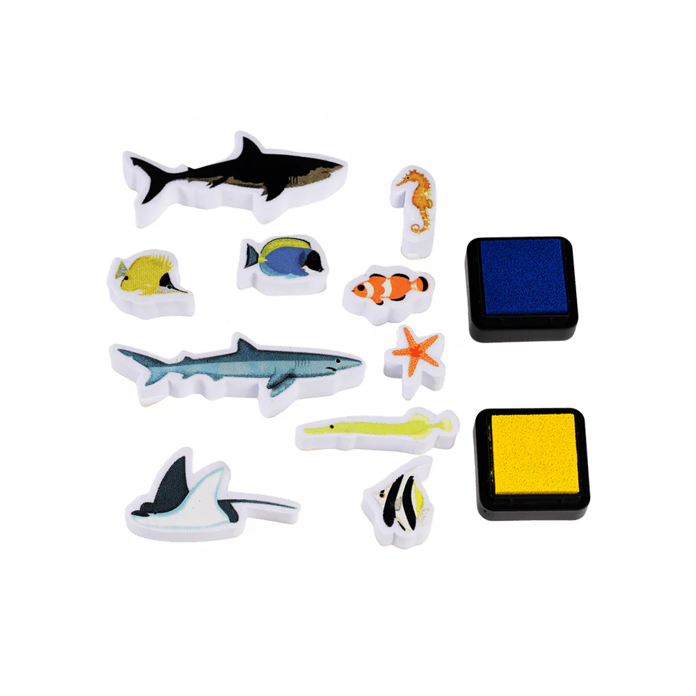Rex London Set of Mini Stamps Ocean - Image 3