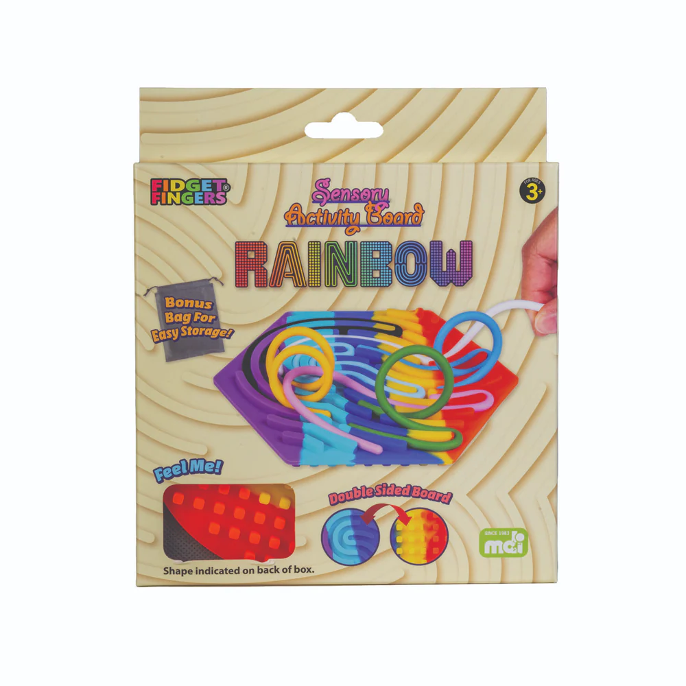 Sensory Activity Board Rainbow - Image 2