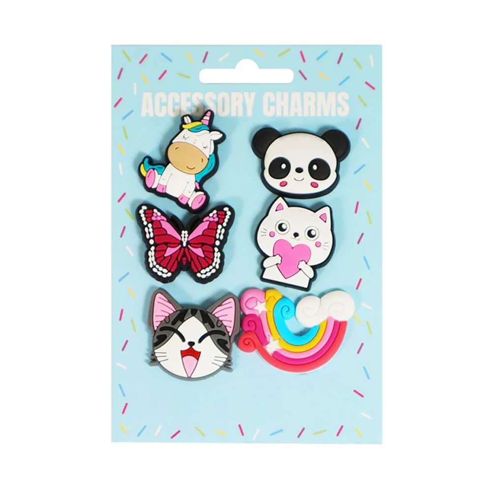 Shoe Accessory Charms Pink Playful - Image 2