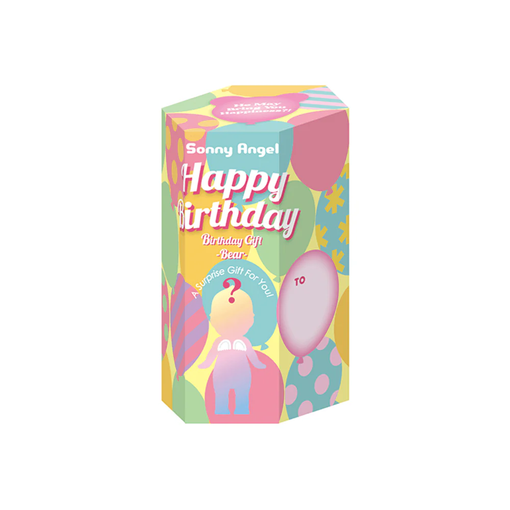 Sonny Angel Birthday Gift Bear Series