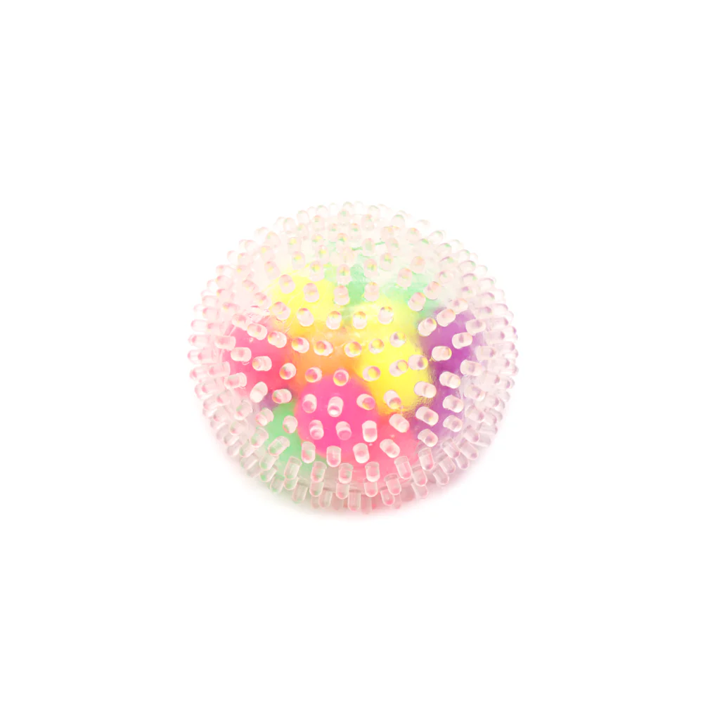 Squeeze Ball Clear Colourful