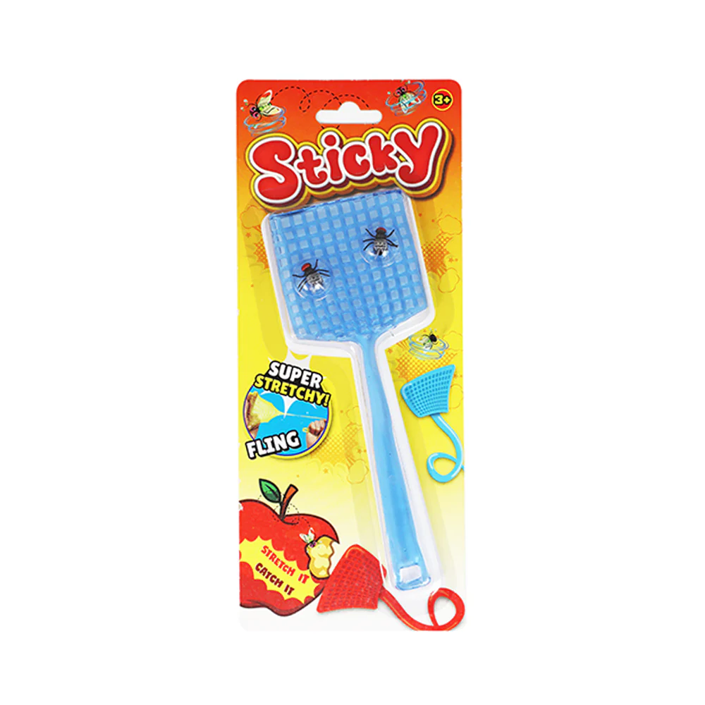 Sticky Stretchy Fly Swatter Toy Assorted