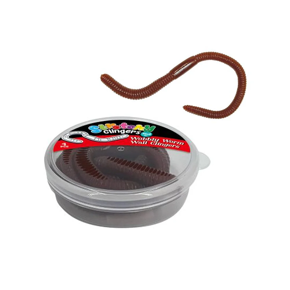 Stretchy Sticky Worms Set of 4