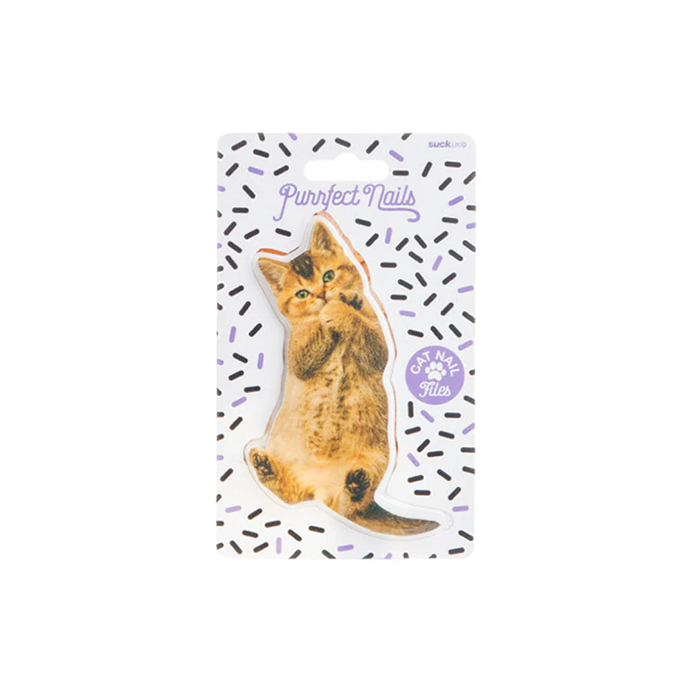 Suck Uk Purrfect Nails Cat Nail File Assorted