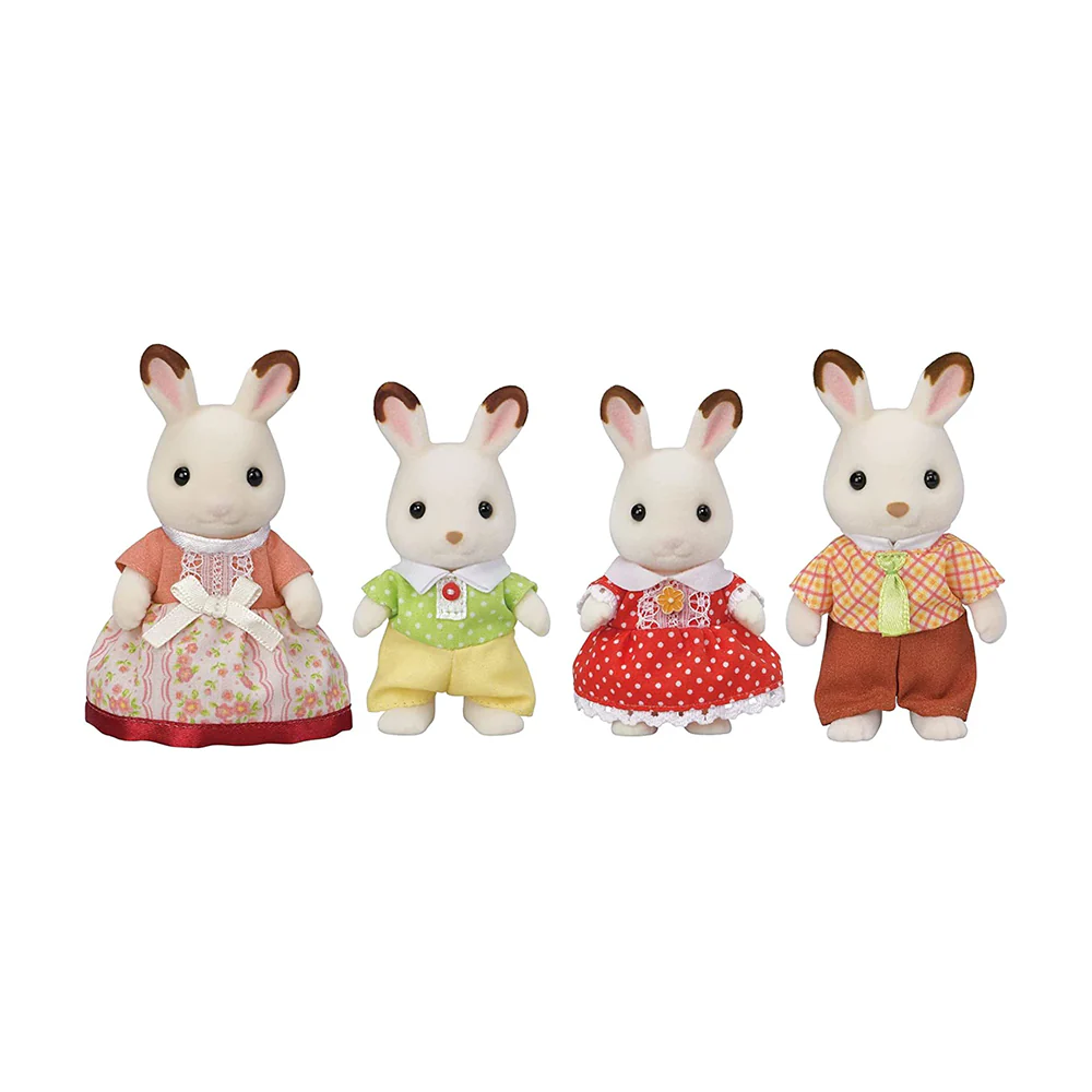 Sylvanian Families Chocolate Rabbit Family - Image 2