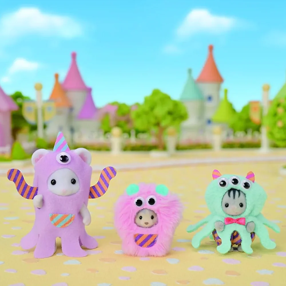 Sylvanian Families Funny Monster Trio Set - Image 3