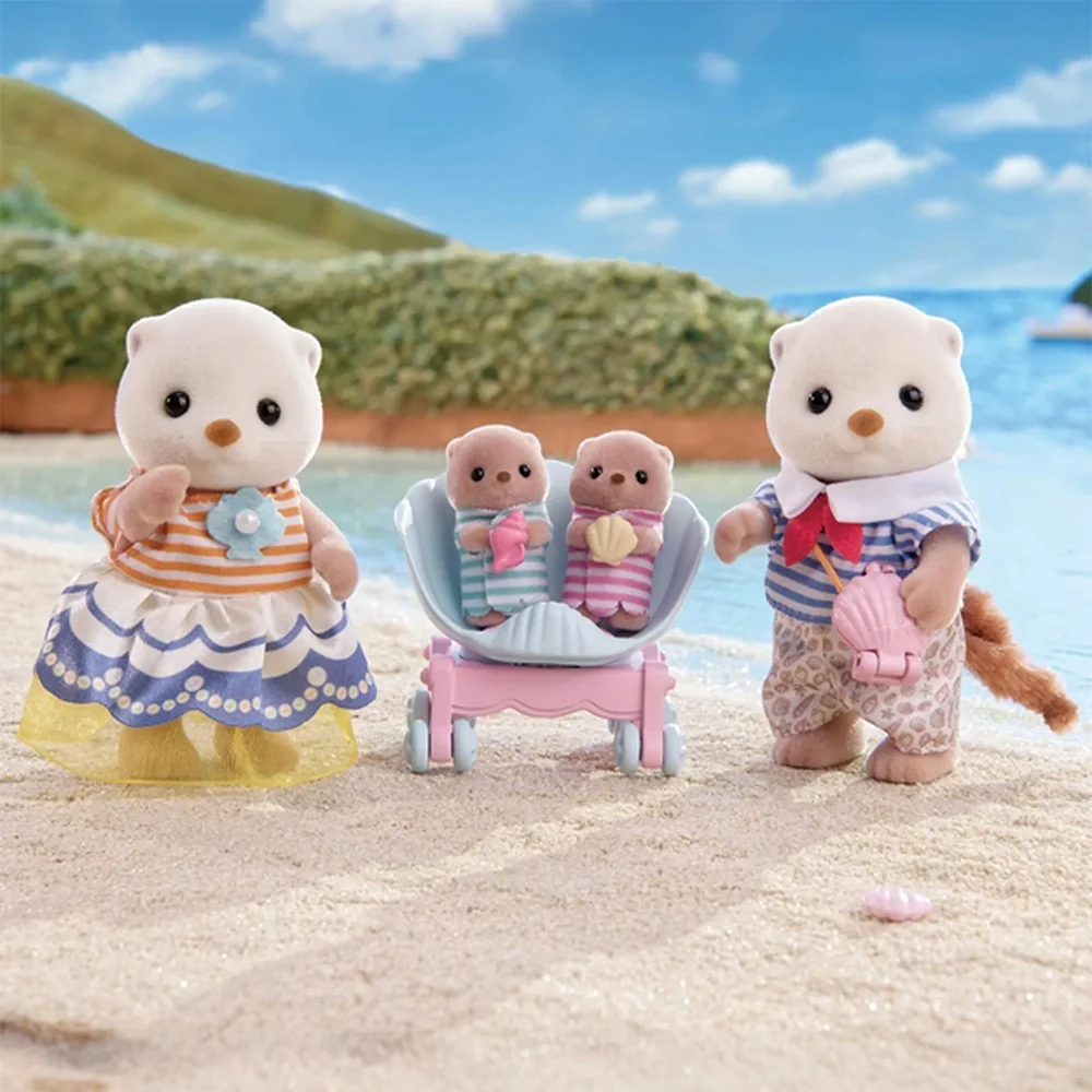 Sylvanian Families Sea Otter Family - Image 3