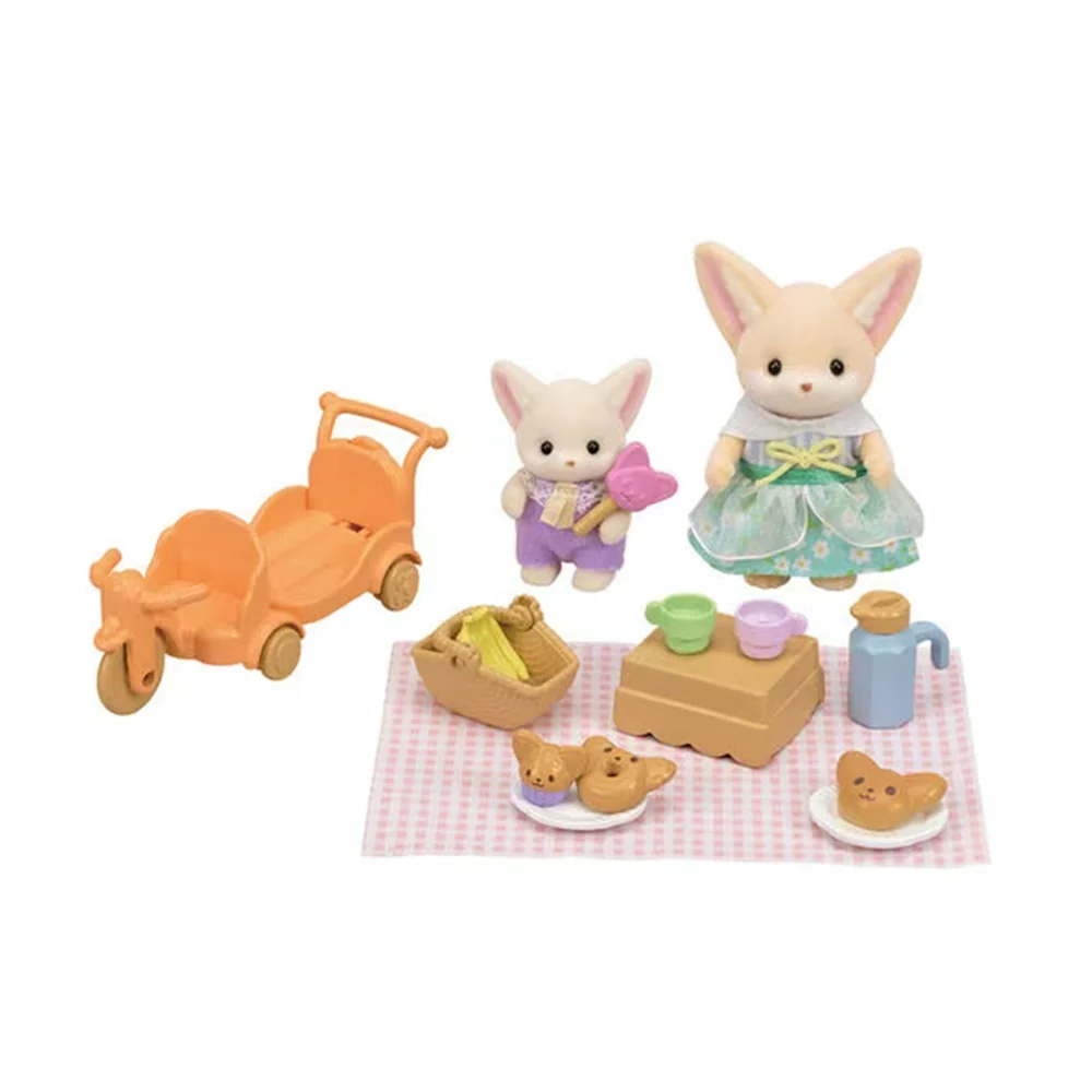 Sylvanian Families Sunny Picnic Set Fennec Fox - Image 2