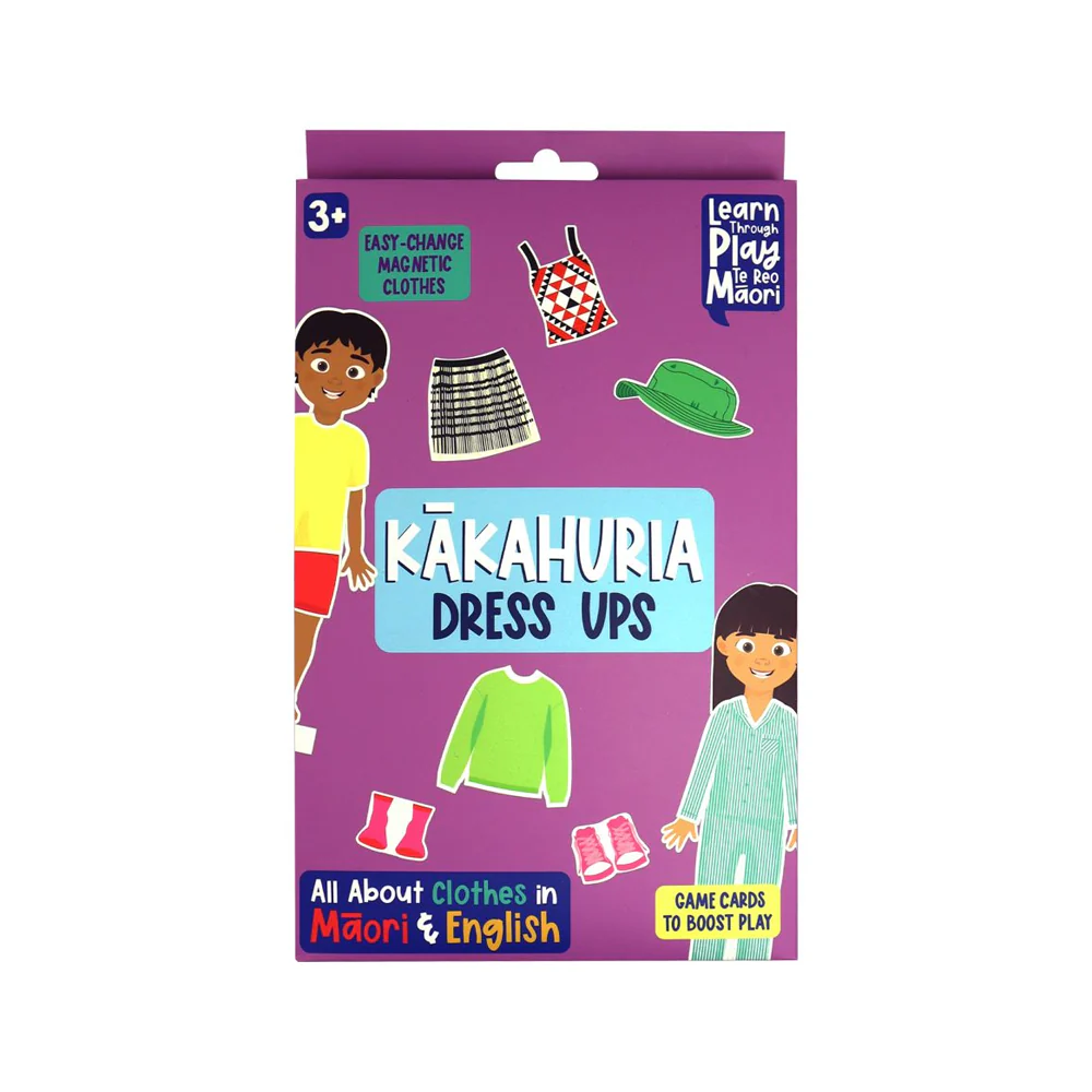 Te Reo Māori Magnetic Dress Up Doll