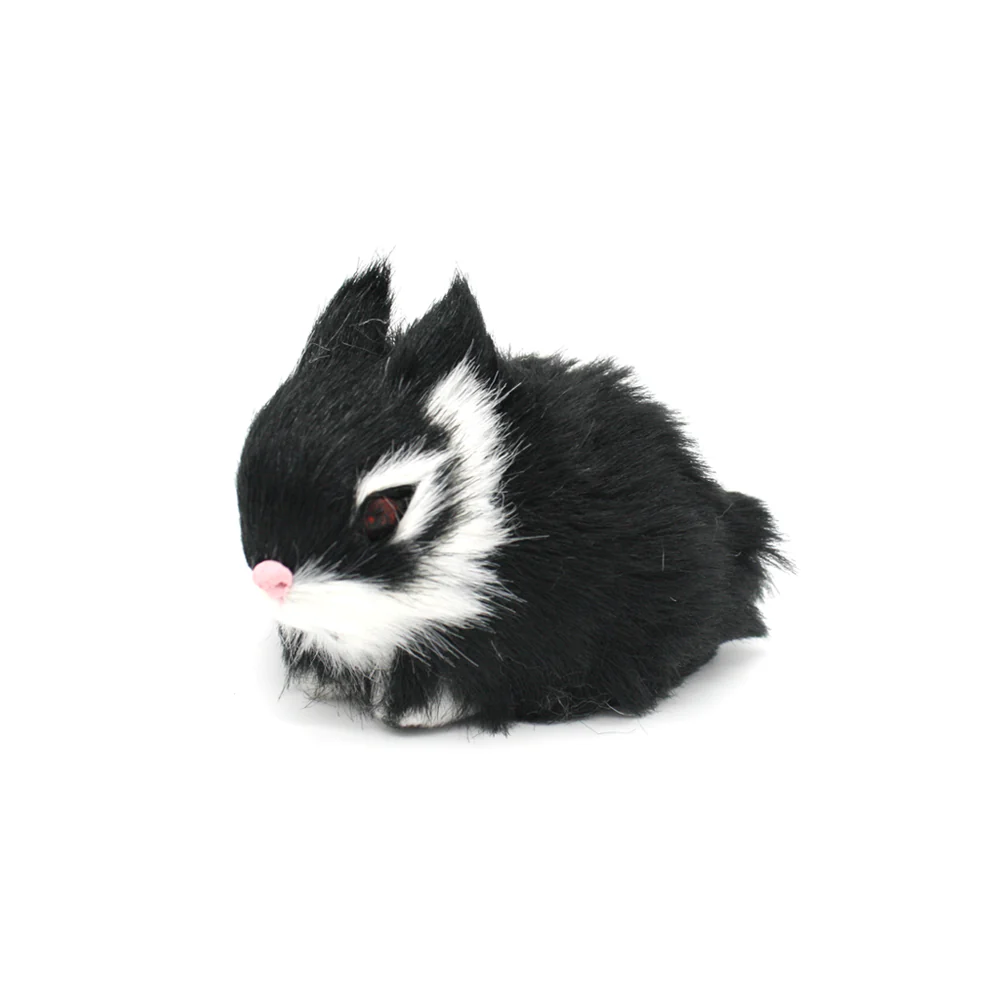Tiny Faux Fur Bunny - Image 2