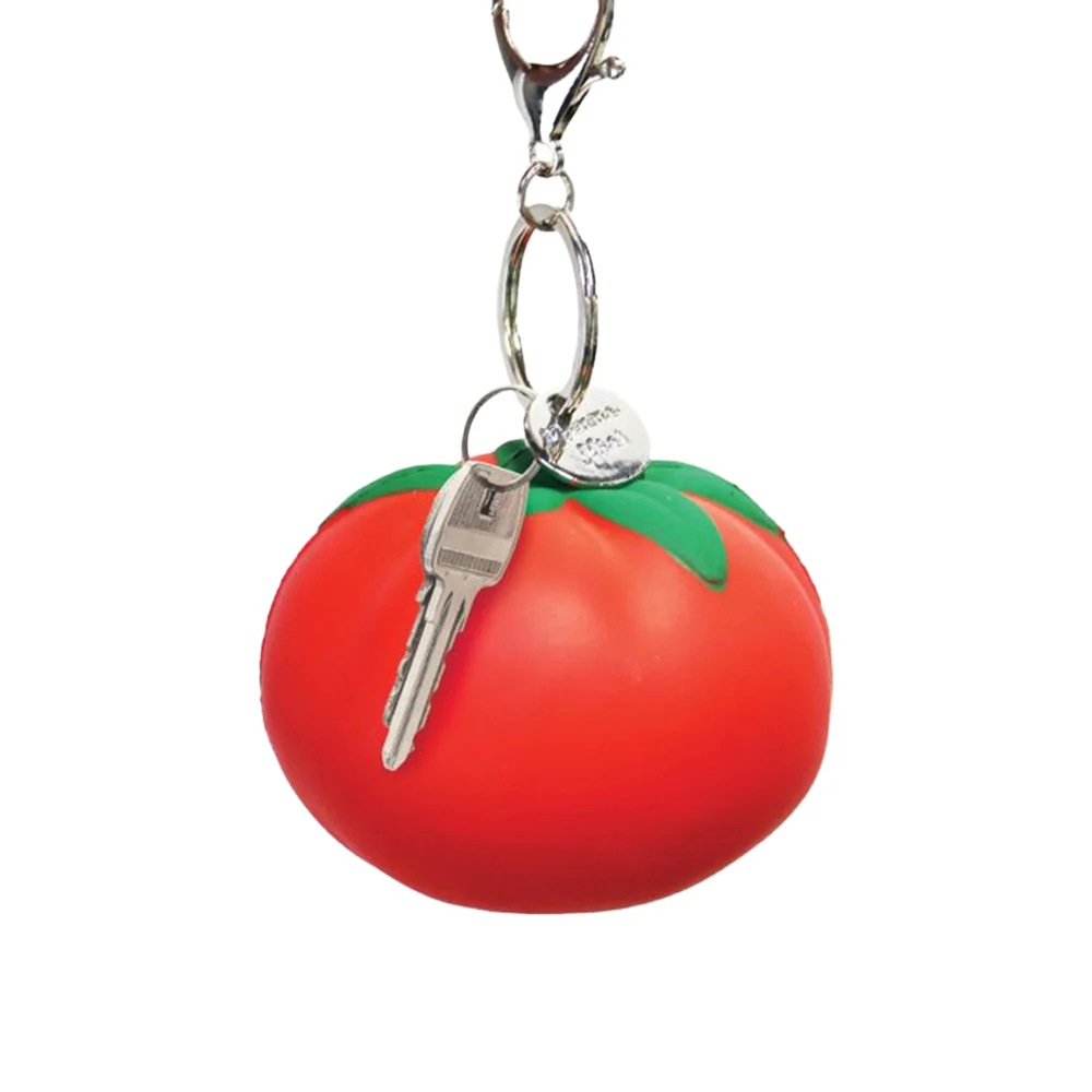 Tomato Keychain Charm