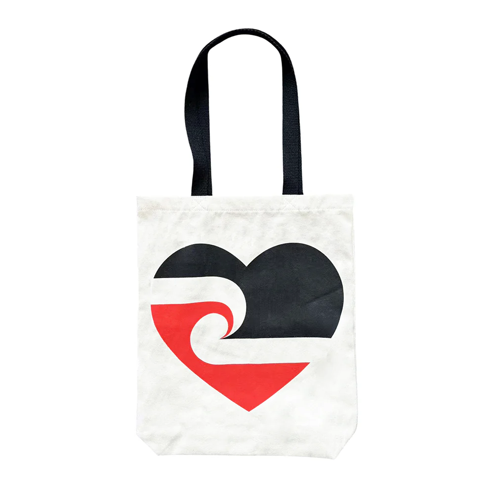 Tote Bag Māori Flag Heart