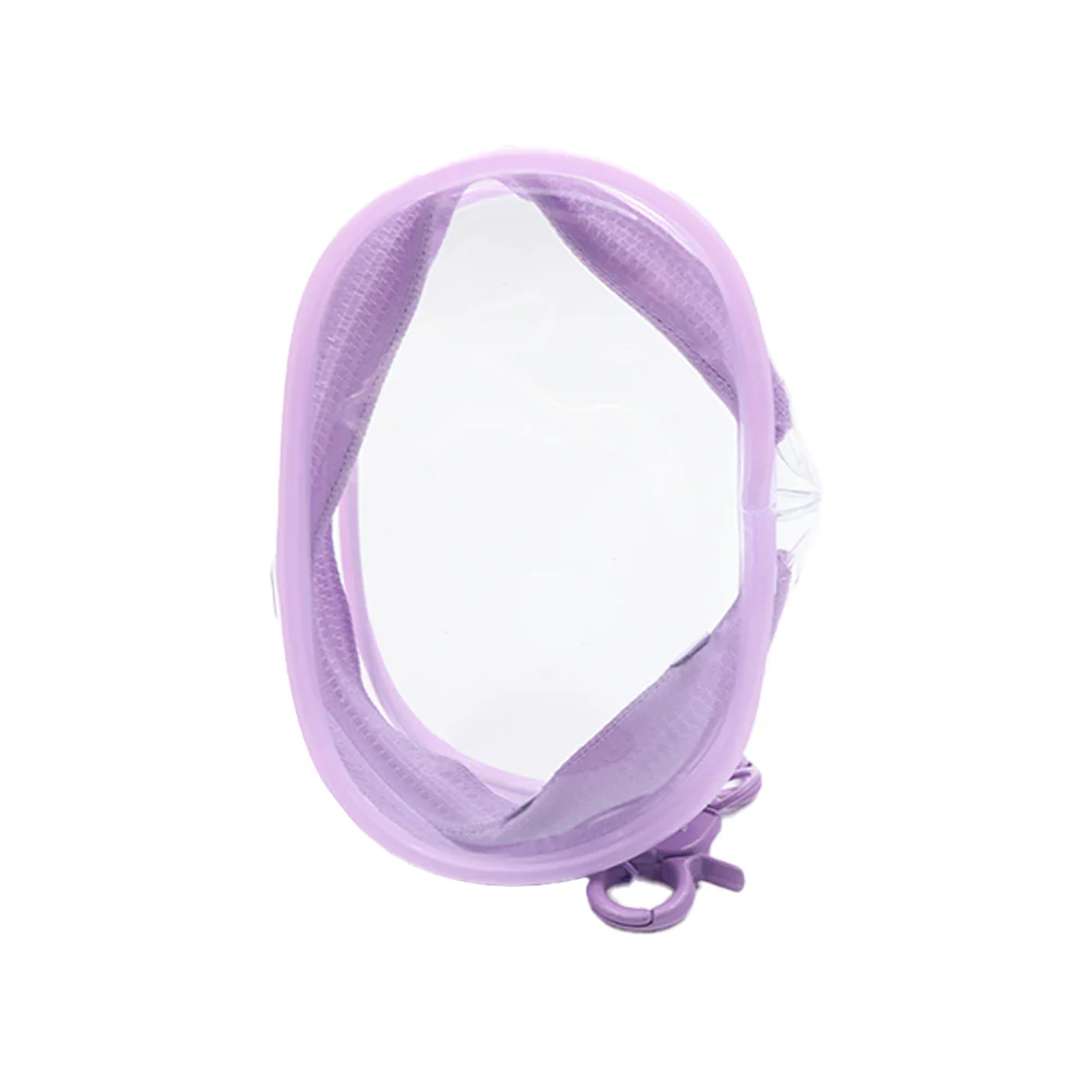 Trinket Pouch with Keychain Lilac